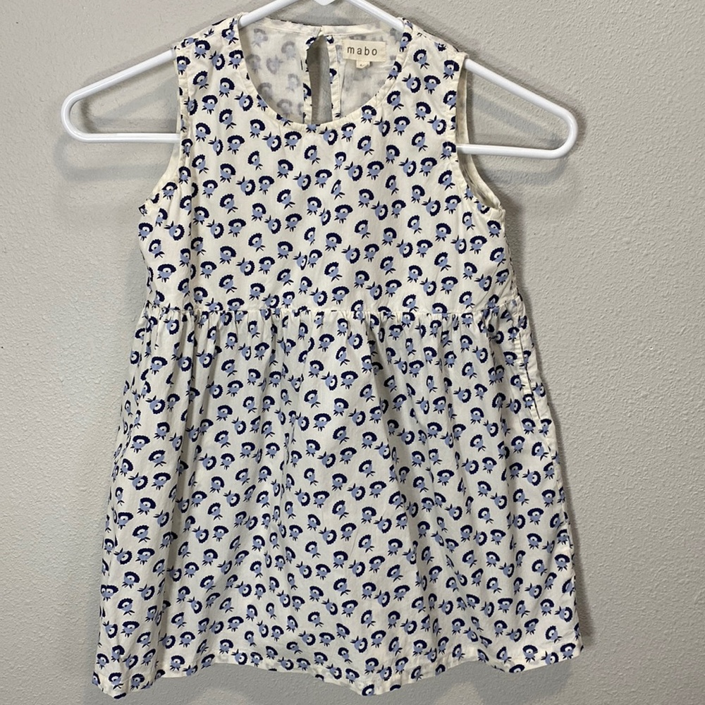 Mabo organic cotton dress floral